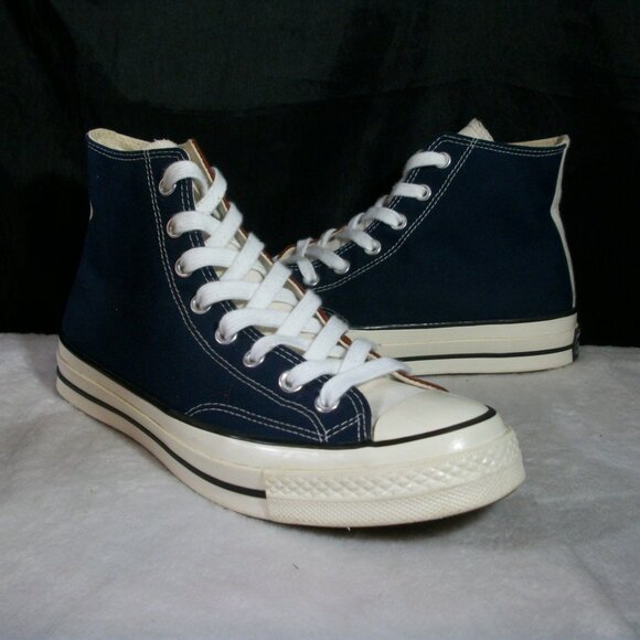CONVERSE CTAS CHUCK 70 HYBRID HI CEDAR BARK & MIDNIGHT NAVY HI M9 W11 171659C - Picture 1 of 9